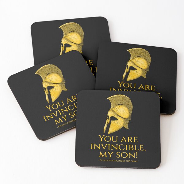 Item preview, You are invincible, my son! - Pythia to Alexander the Great - Oracle of Delphi designed and sold by Styrman.
