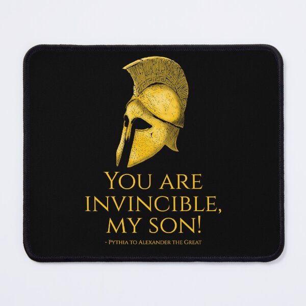 Item preview, You are invincible, my son! - Pythia to Alexander the Great - Oracle of Delphi designed and sold by Styrman.