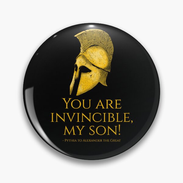Item preview, You are invincible, my son! - Pythia to Alexander the Great - Oracle of Delphi designed and sold by Styrman.