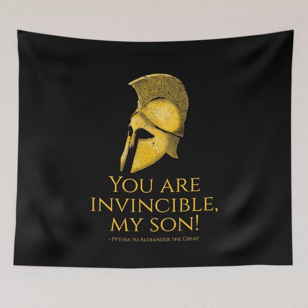 Item preview, You are invincible, my son! - Pythia to Alexander the Great - Oracle of Delphi designed and sold by Styrman.