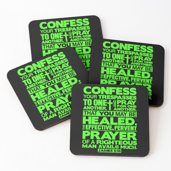 Item preview, James 5:16 Pray For One Another designed and sold by plushism.
