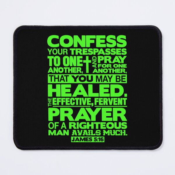Item preview, James 5:16 Pray For One Another designed and sold by plushism.
