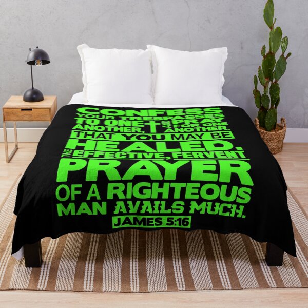 Item preview, James 5:16 Pray For One Another designed and sold by plushism.