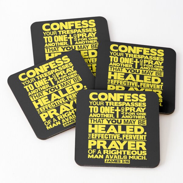 Item preview, James 5:16 Pray For One Another designed and sold by plushism.