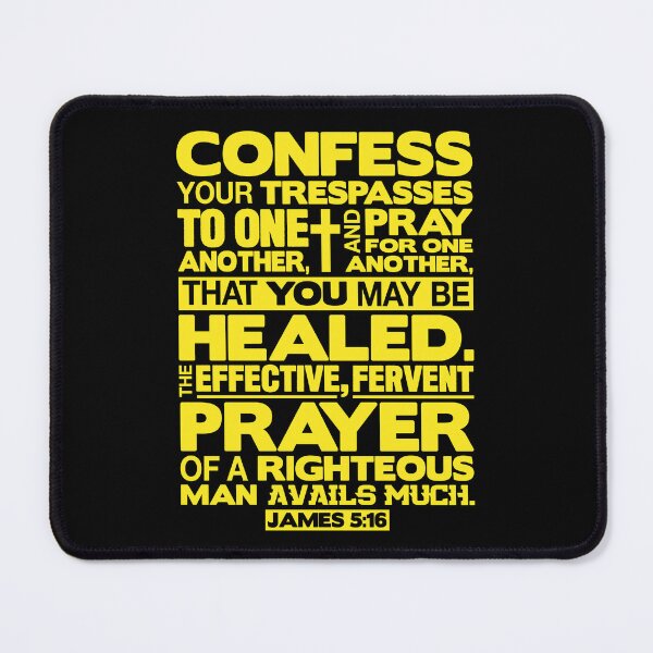 Item preview, James 5:16 Pray For One Another designed and sold by plushism.