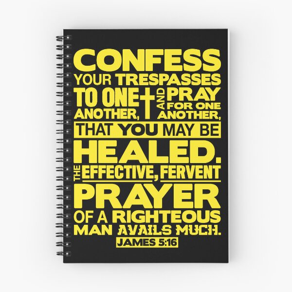Item preview, James 5:16 Pray For One Another designed and sold by plushism.