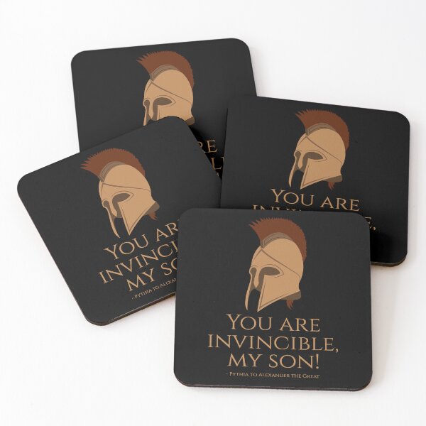 Item preview, You are invincible, my son! - Pythia to Alexander the Great - Ancient Greek History & Mythology designed and sold by Styrman.