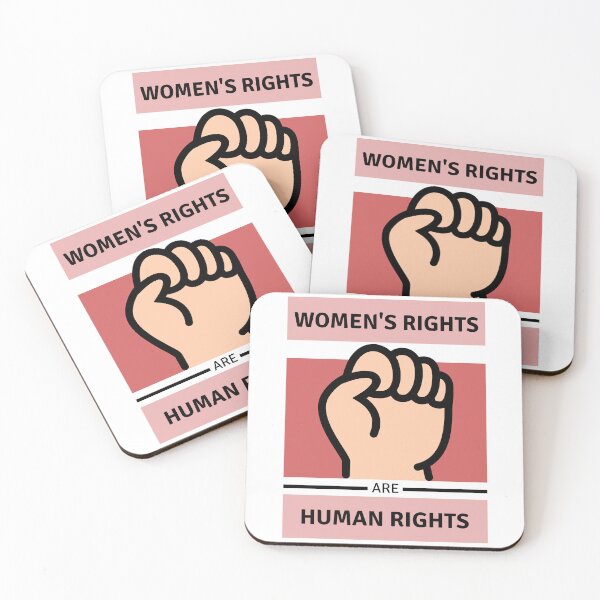 Item preview, WOMEN'S RIGHTS ARE HUMAN RIGHTS designed and sold by Lu7u.