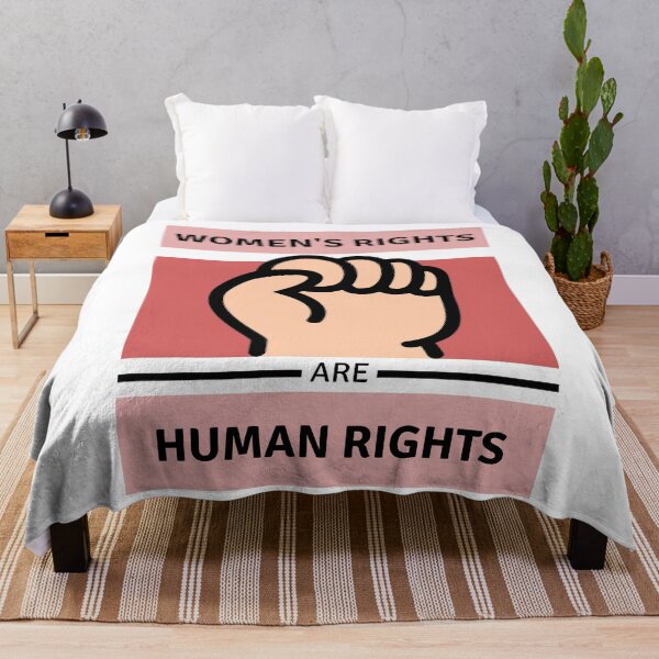 Item preview, WOMEN'S RIGHTS ARE HUMAN RIGHTS designed and sold by Lu7u.