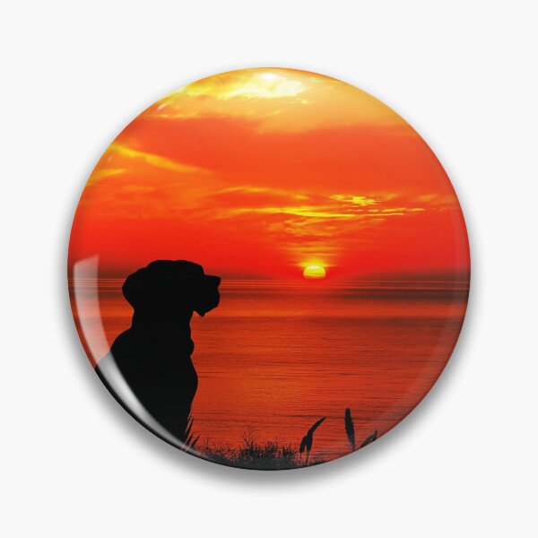 Item preview, Animal Dog Bp Sunset Dog designed and sold by formylovelydog.