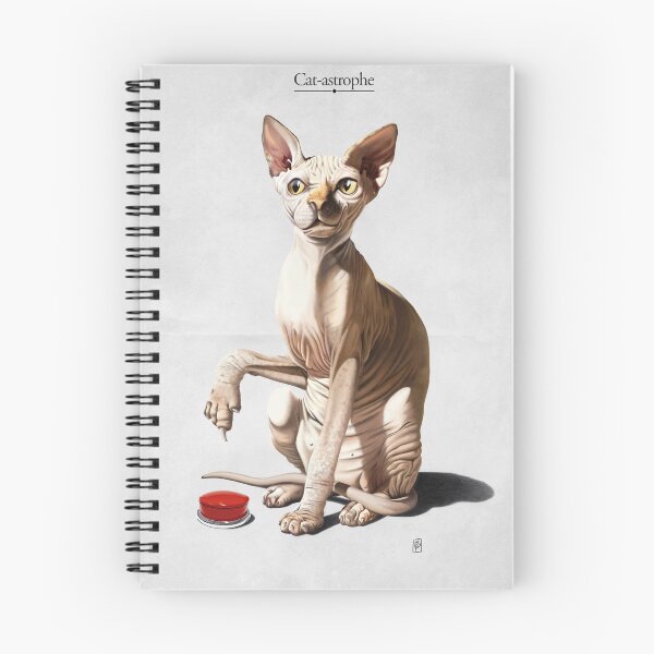 Item preview, Cat-astrophe designed and sold by rob art | illustration.