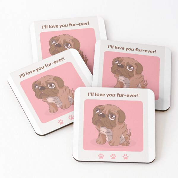 Item preview, Animal Dog Bp I''ll Love You Fur-ever designed and sold by formylovelydog.