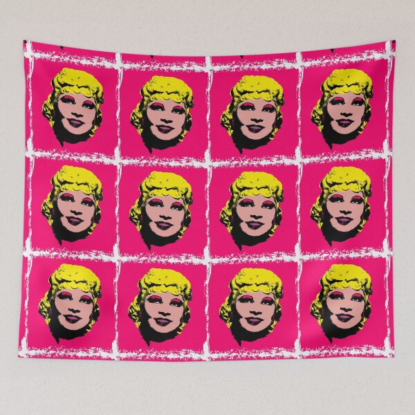 Item preview, Colorful Mae West Pop Art Style designed and sold by designandclouds.