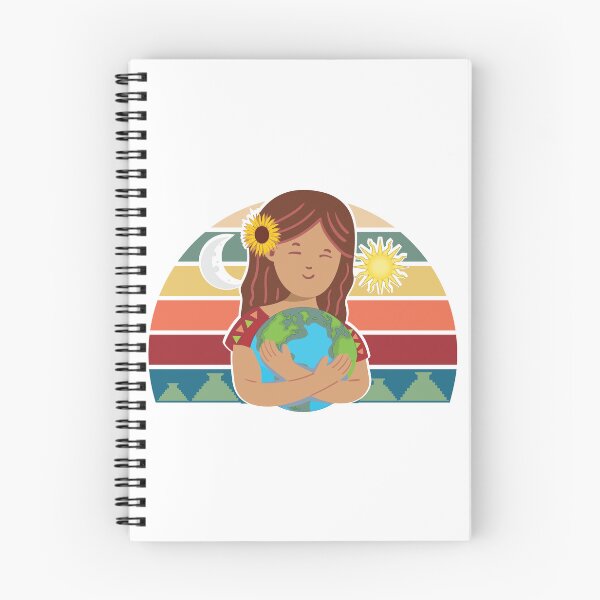 Item preview, Pachamama Earth Mother Incan God Sunflower Spiritual Environmentalist designed and sold by alltheprints.