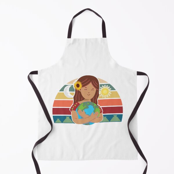 Item preview, Pachamama Earth Mother Incan God Sunflower Spiritual Environmentalist designed and sold by alltheprints.