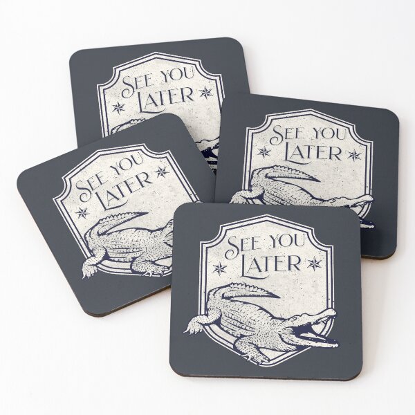 Item preview, See You Later Alligator designed and sold by ValentinaHramov.