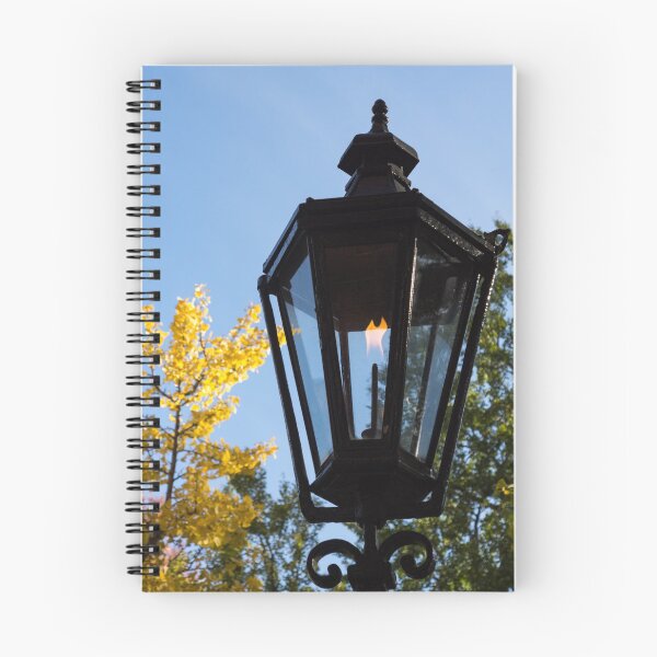 Item preview, One Fine Autumn Day With an Antique Gas Lantern designed and sold by Georgia Mizuleva.
