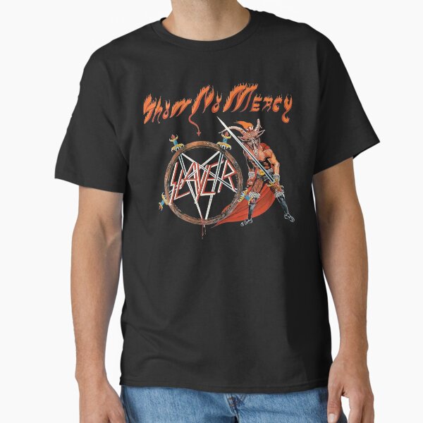 Vista previa del artículo con la obra «Slayer Show para hombres y mujeres», diseñado y vendido por DarrenJast.