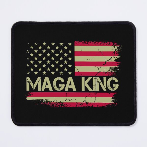 Item preview, Maga King, American Flag Maga King designed and sold by ElainaNienow.
