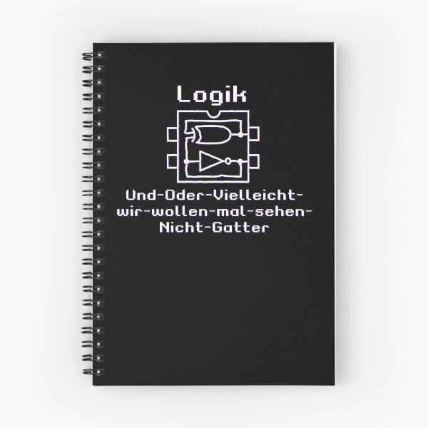Item preview, Funny fun logic gates with boolean functions And-Or-Maybe-let's-see-Not-Gates | bright design in German designed and sold by sopfanna.