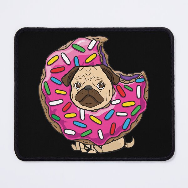 Item preview, Pug Donut designed and sold by plushism.
