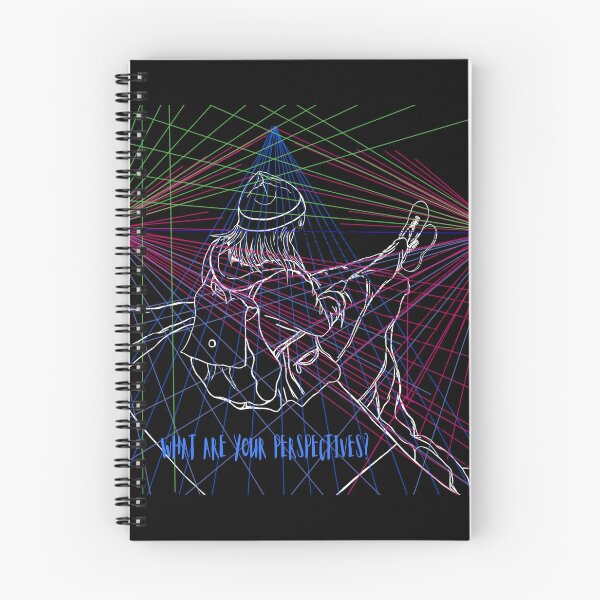 Item preview, What are your perspectives? Artwork. White on black designed and sold by KateQR.