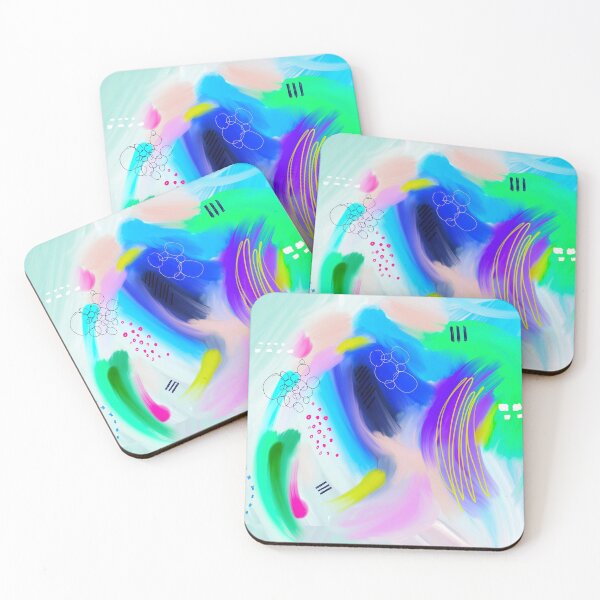 Item preview, Colorfull Abstract Painting designed and sold by MyArt23.