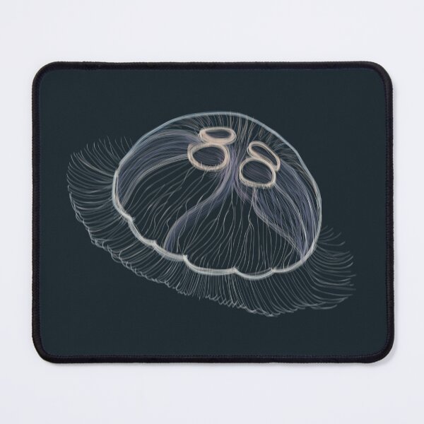 Item preview,  Hand drawn jellyfish Aurelia aurita designed and sold by Familyshmot.