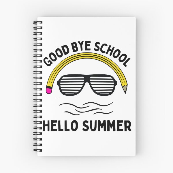 Item preview, Good Bye School Hello Summer Sticker 1 designed and sold by WendaxStreet.