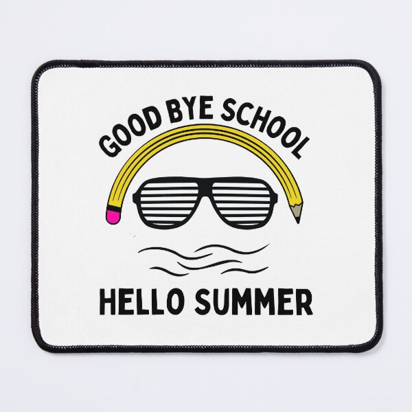 Item preview, Good Bye School Hello Summer Sticker 1 designed and sold by WendaxStreet.