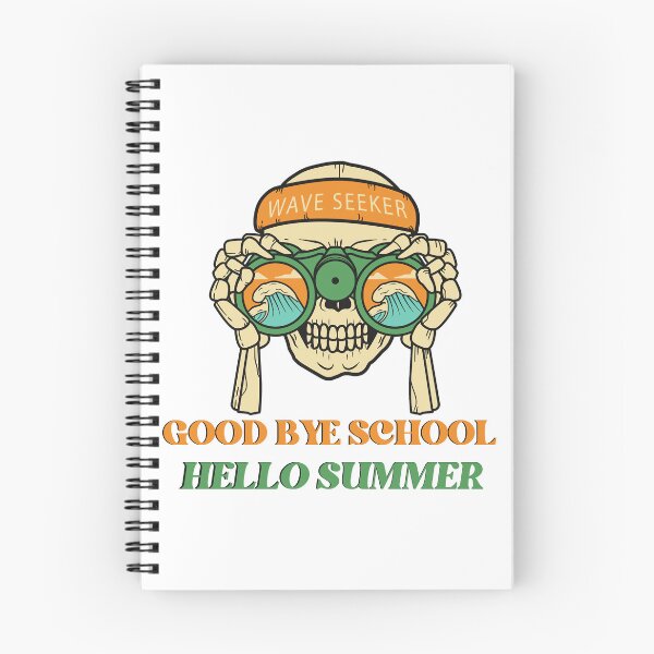 Item preview, Good bye school hello summer Sticker designed and sold by WendaxStreet.