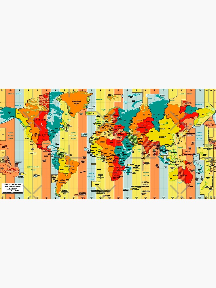 time-zone-map-poster-for-sale-by-m-j-k-a-i-redbubble