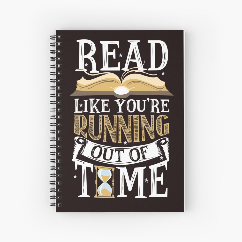 Read Like You Re Running Out Of Time Art Print By Ksuann Redbubble