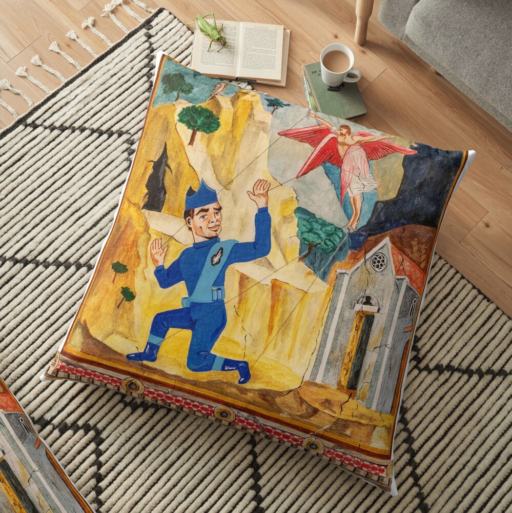 Giotto meets Scott Floor Pillow