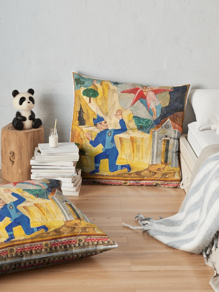 Alternate view of Giotto meets Scott Floor Pillow