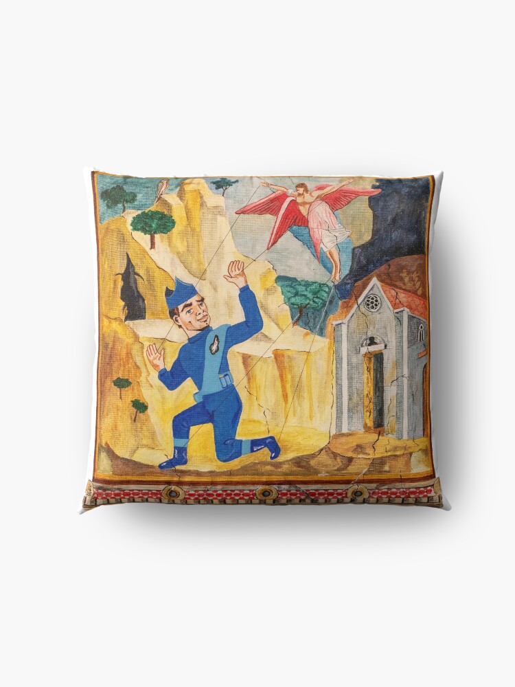 Alternate view of Giotto meets Scott Floor Pillow