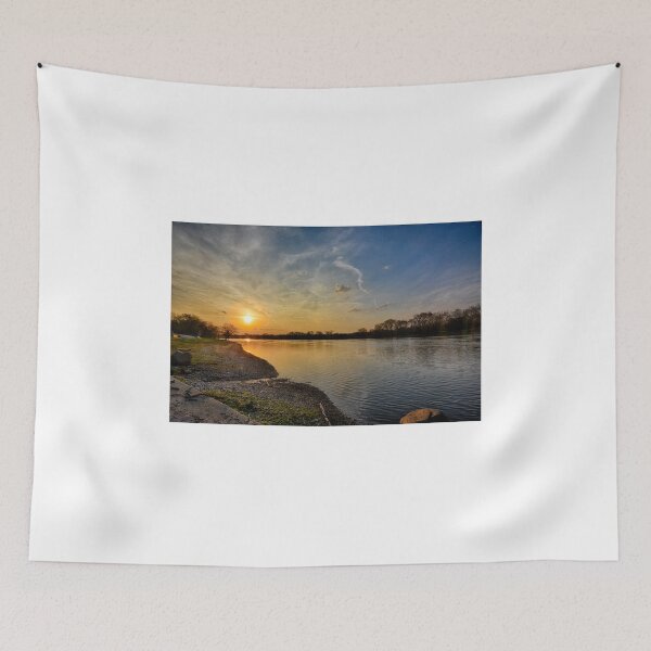 Item preview, A Spring Sunrise along the Illinois River designed and sold by kendoman26.