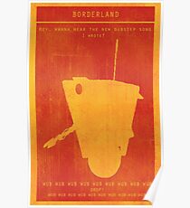 Borderlands Claptrap Gaming Poster Poster