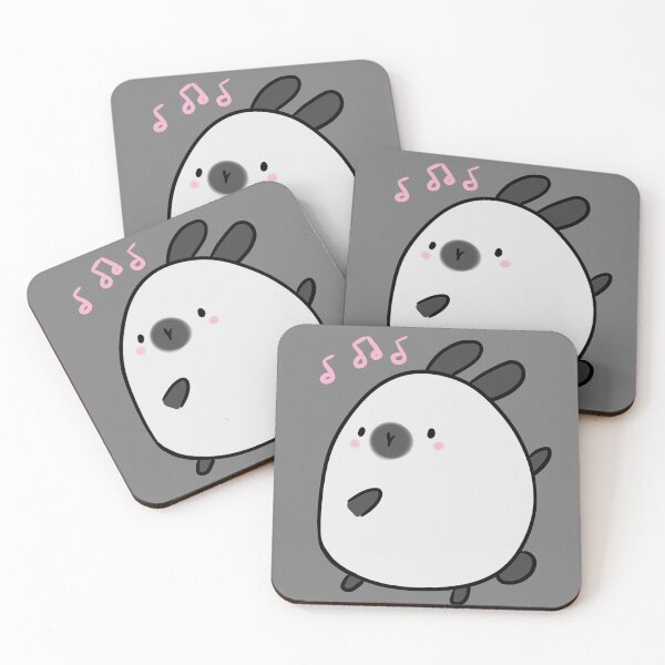 Item preview, Cute gray bunny drawing  designed and sold by Mayarart.