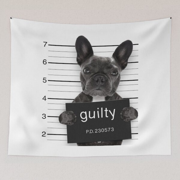 Item preview, Funny Frenchton Dog - Guillty Frenchton Bulldog  designed and sold by diip.