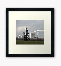 Global warming Framed Print
