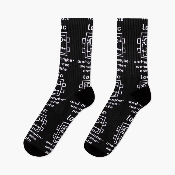 Item preview, Funny fun logic logic gates with boolean functions and-or-maybe-we-will-see-not-gate | bright design in English designed and sold by sopfanna.