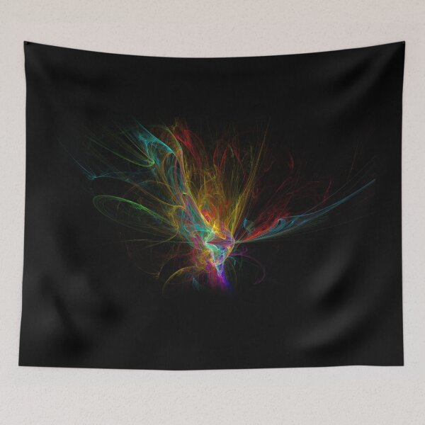 Item preview, Fractal on black designed and sold by adiosmillet.