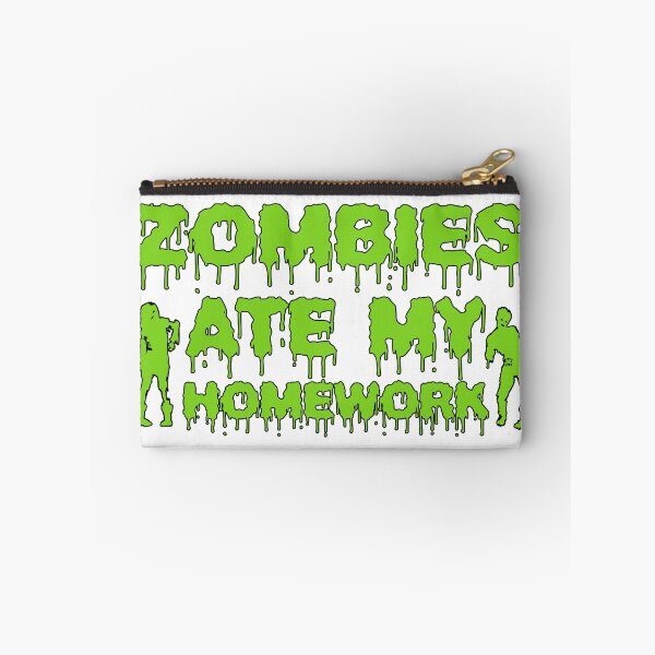 Item preview, Zombies Ate My Homework designed and sold by CuthbertBiggins.