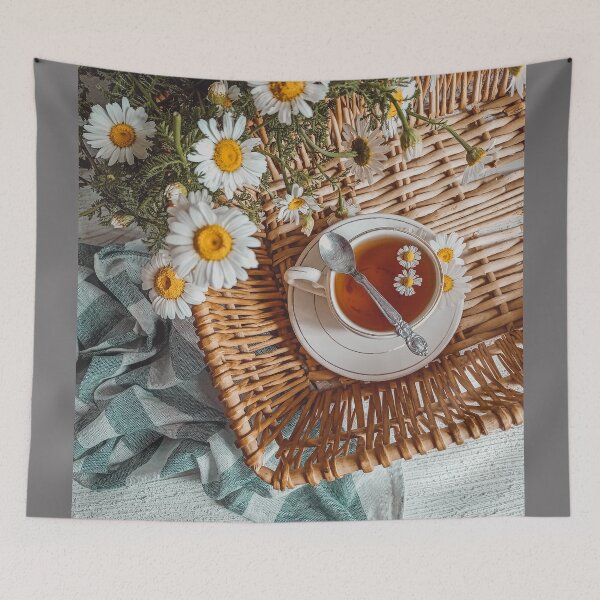 Item preview, Sunny Summer Tea Aesthetic Wallpaper designed and sold by Levated.
