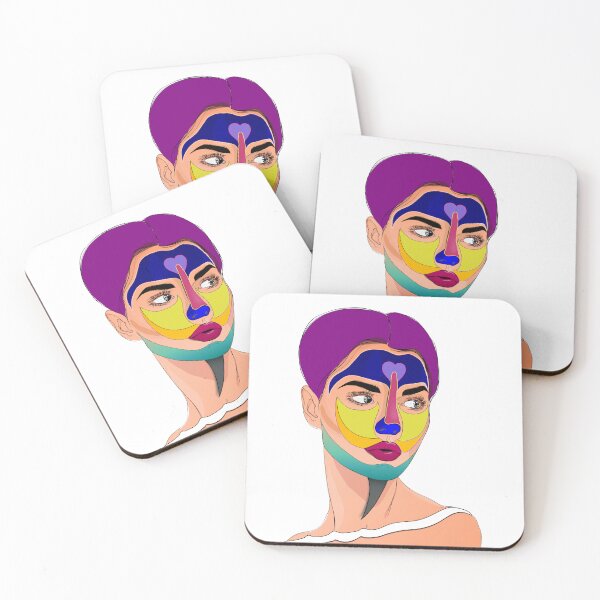 Item preview, Woman Beautiful Make on Face designed and sold by greengoodnich.