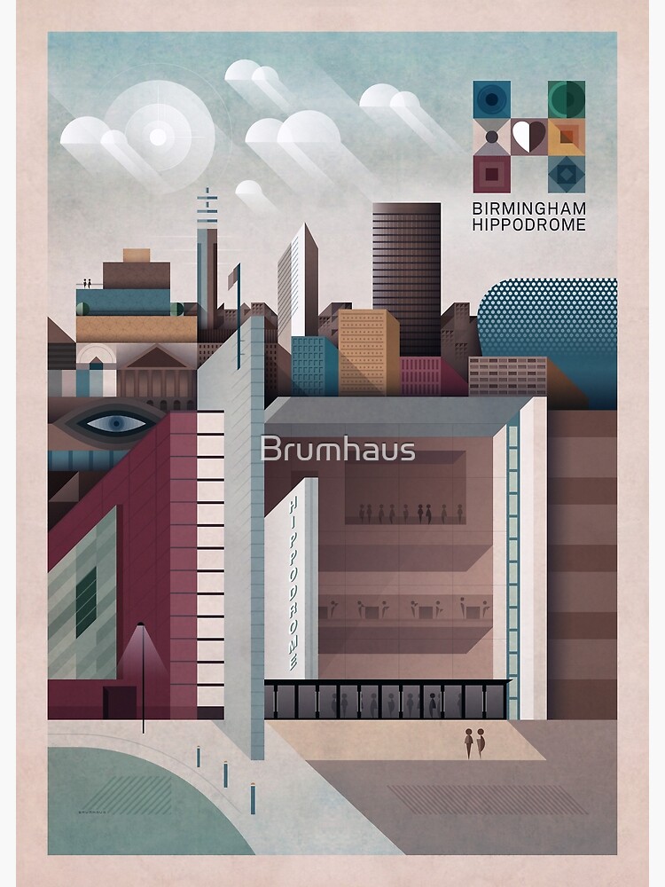 Birmingham Hippodrome by Brumhaus