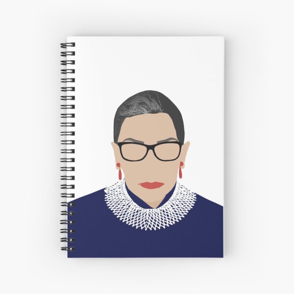 Ruth Bader Ginsburg Spiral Notebook