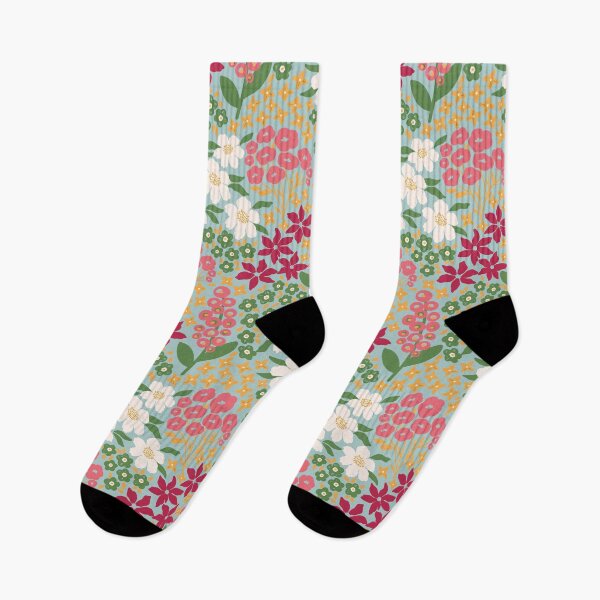 Item preview, Floral Bouquet - 01 - Light Blue Background designed and sold by NolkDesign.