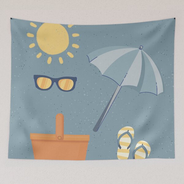 Item preview, Sunny Summer Pool Aesthetic Wallpaper designed and sold by Levated.